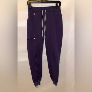 Figs Zamora Jogger Scrub Botton Purple Size XS